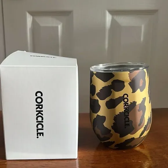 Corkcicle Animal Print Stemless Glass, 12 oz - Picture 10 of 10